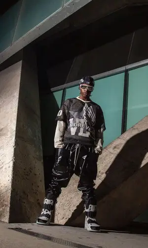 Bloody Osiris wearing Murd333r.Fm cap