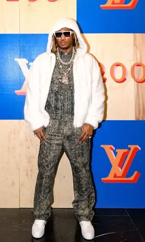 Future wearing Louis Vuitton hoody