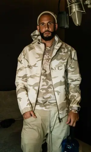 DJ Drama wearing Givenchy t-shirt
