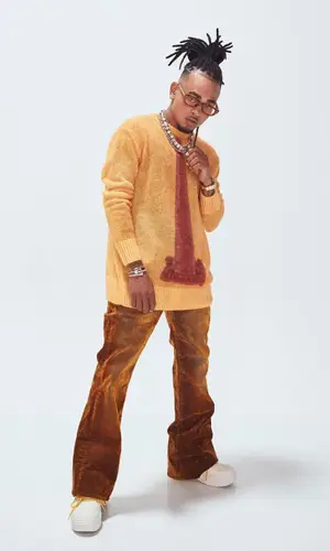 Ozuna wearing Bottega Veneta boots