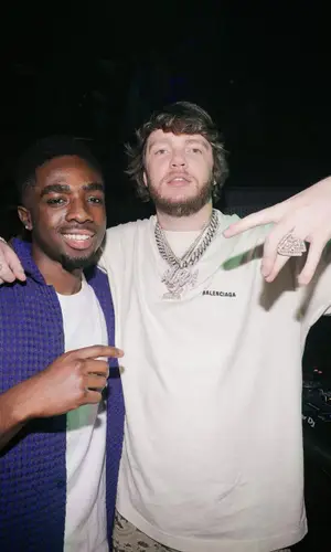 Murda Beatz wearing Chrome Hearts eyewear