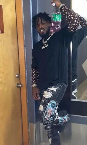 Buddah Bands wearing Barriers jeans