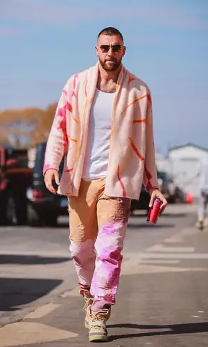 Travis Kelce wearing Cartier eyewear