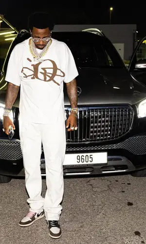 Fabolous wearing Denim Tears jeans
