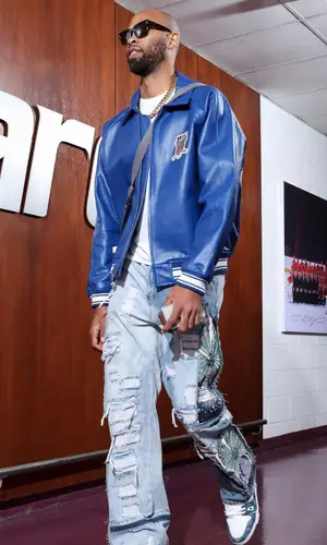 Taj Gibson wearing Louis Vuitton eyewear