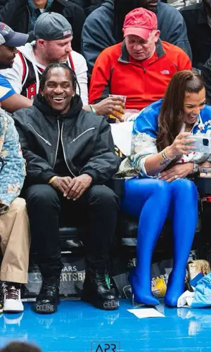 Pusha T wearing Celine boots