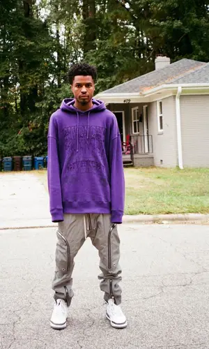 Pierre Bourne wearing Givenchy hoody