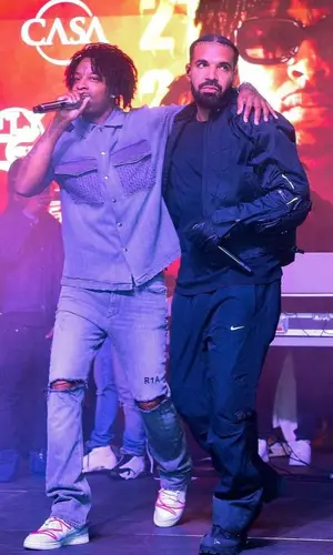 21 Savage wearing Rta jeans