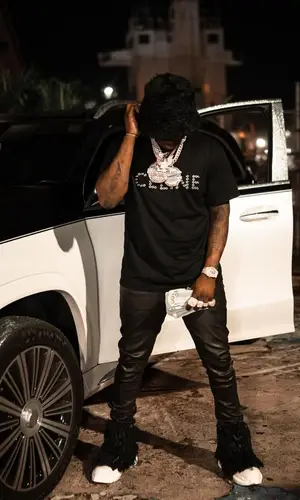 Real Boston Richey wearing Celine t-shirt