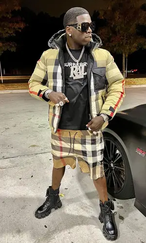 Big Boogie’s Outfit in Prada Boots & Burberry Eyewear (2022)