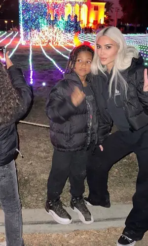 Kim Kardashian wearing Balenciaga jacket