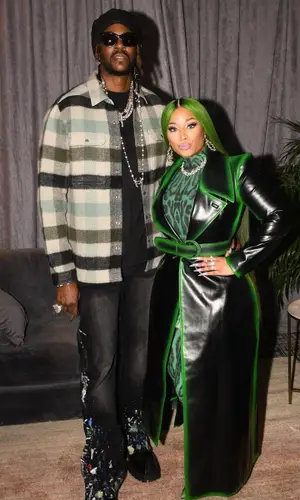 2 Chainz wearing Rick Owens shirt
