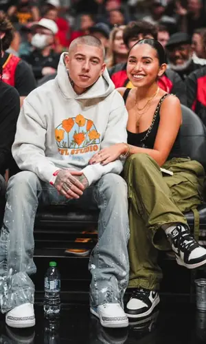 VicBlends wearing Amiri jeans