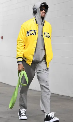 Jordan Poole wearing Maison Mihara Yasuhiro sneakers