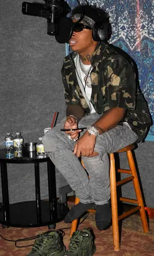 Lil Gotit wearing Celine other