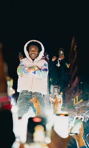 Lil Uzi Vert wearing Helmut Lang jeans