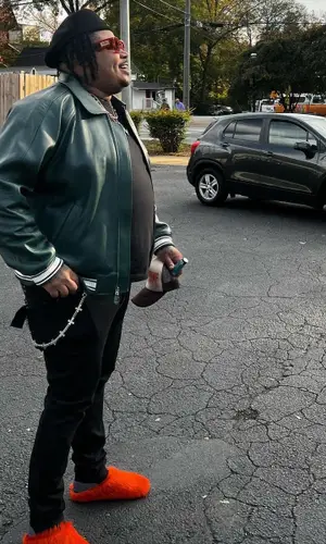 Casino wearing Avirex jacket