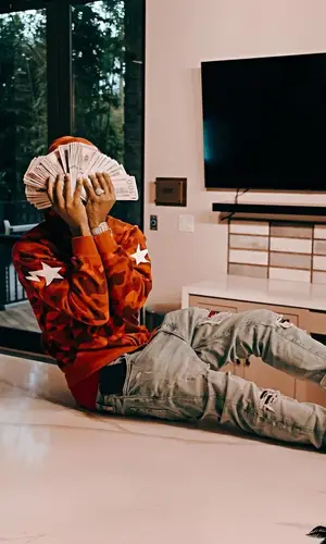 AnnoyingTV wearing Bape hoody