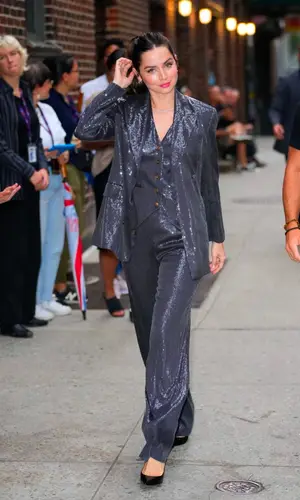 Ana de Armas wearing Anita Ko jewelry