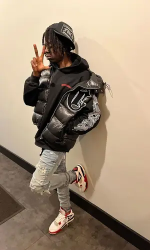 Pasto Flocco wearing Chrome Hearts hoody