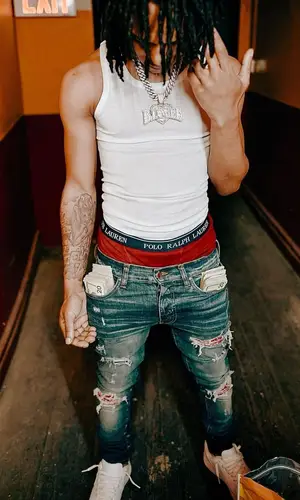B Lovee’s Outfit in Ami Hoodie, Amiri Jeans & Nike Sneakers (2022)