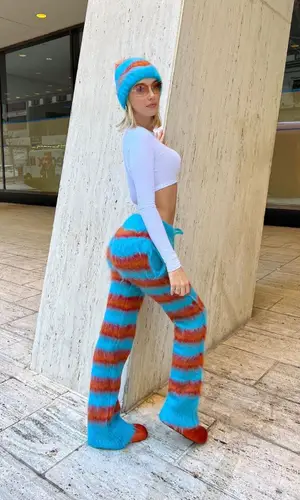 Sarah Snyder wearing Marni hat