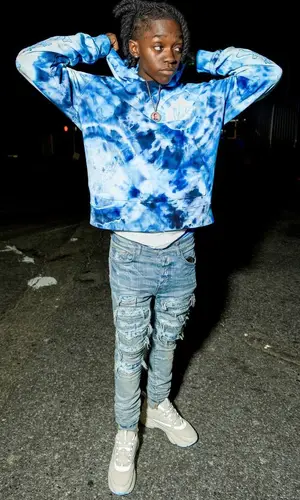 Jenn Carter wearing Amiri jeans
