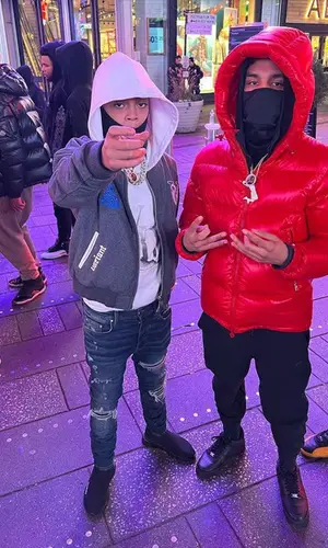 Jay Cinco wearing Nike pants