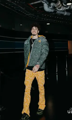 LaMelo Ball wearing Puma jacket