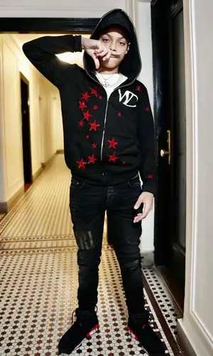 SugarHill Ddot’s Outfit in WealthyDreams Aspect Hoodie, Jordan Sneakers & Amiri Hat (2022)