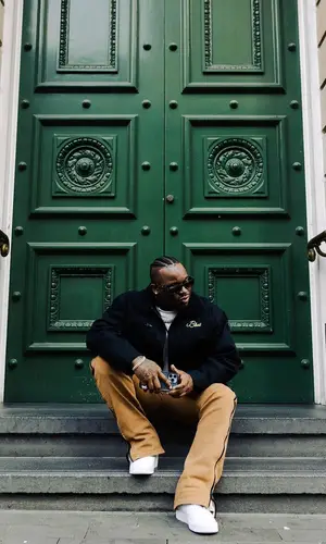 Blxst wearing EPTM pants
