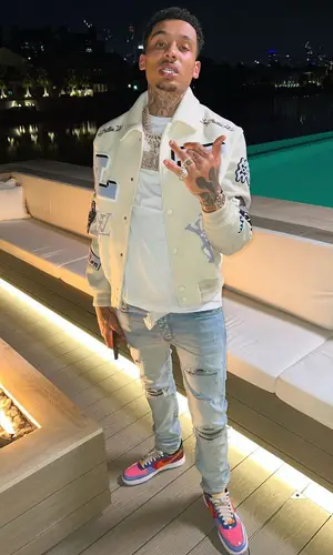 Fredo’s Outfit in Louis Vuitton Jacket, Amiri Jeans & Calvin Klein Underwear (2022)