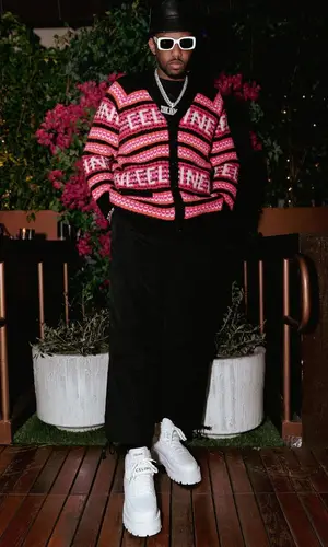 Fabolous wearing Celine sweater
