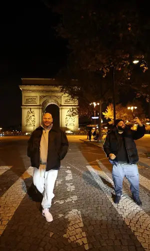 DJ Khaled wearing Jordan hoody