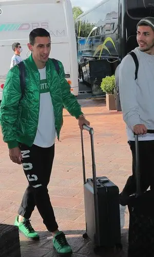 Lionel Messi’s Outfit in Dsquared2 Sweatshirt & Louis Vuitton Backpack (2022)