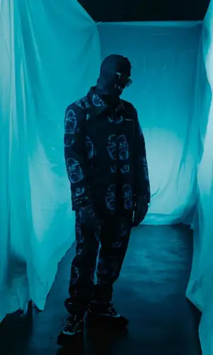 Kwengface wearing Gvnmnt Clothing Co jacket