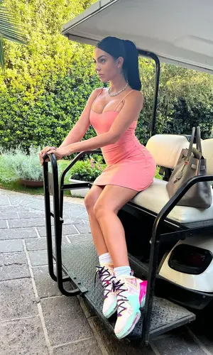 Georgina Rodriguez wearing Alo Yoga other