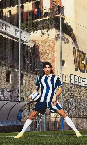 Hector Bellerin wearing Golf Wang shirt