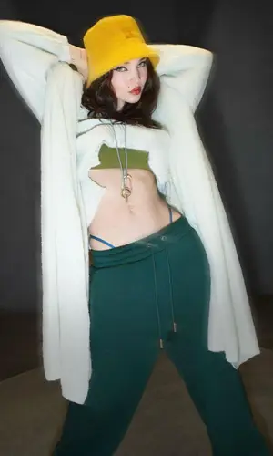 Dove Cameron wearing Savage X Fenty pants