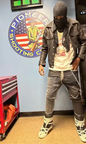 Kirk Knight wearing Rick Owens jeans