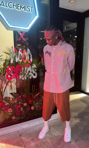 Bloody Dior’s Outfit in Rick Owens Shorts, Cartier Eyewear & Supreme Socks (2022)