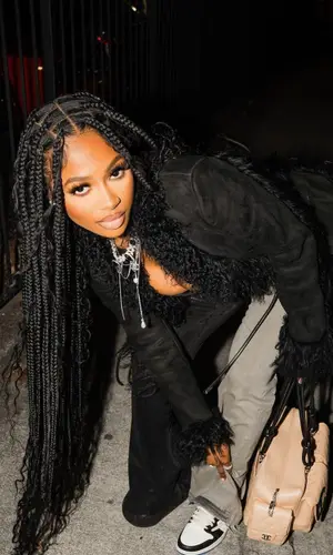 Dess Dior wearing Nike sneakers
