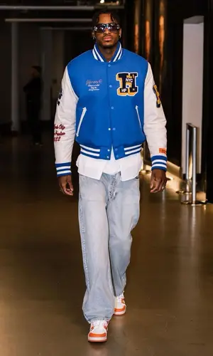 Jarred Vanderbilt wearing Clocks And Colours eyewear