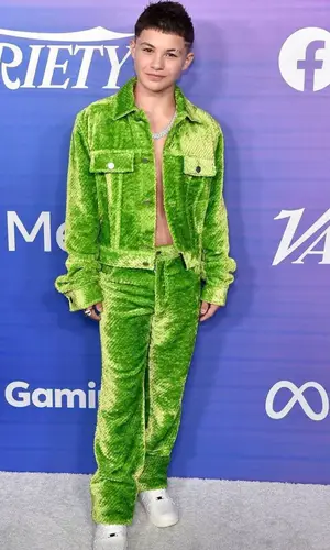 Javon Walton wearing Bottega Veneta jacket