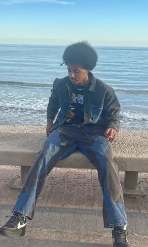 Jules Kounde wearing Golf Wang jewelry