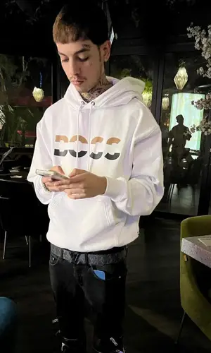 Natanael Cano wearing Hugo Boss hoody
