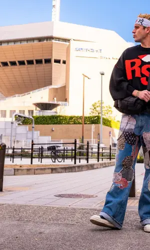 G-Eazy wearing Raf Simons sweater