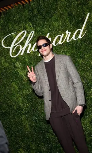 Pete Davidson wearing Noah jacket