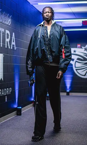 Bol Bol wearing Apple other