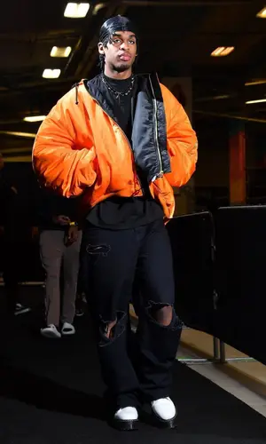 Joshua Christopher’s Outfit in Vetements Jacket, Balenciaga Jeans & Dr. Martens Boots (2022)